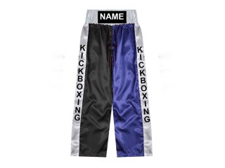 Personlig Kick Boxing Bukser : KNPANTS-001-Sort-Navy