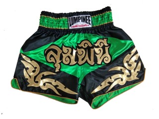 Lumpinee Muay Thai Kickboksning Shorts : LUM-049-Grøn