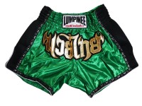 Lumpinee Muay Thai Kickboksning Shorts : LUMRTO-003-mørkegrøn