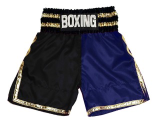 Personlig Bokseshorts Boxing Shorts : KNBSH-039-Sort-Flåde