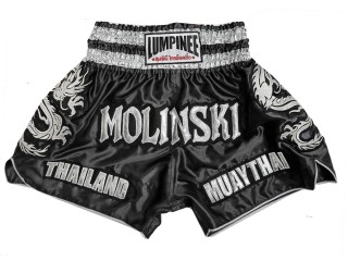 Personlig Muay Thai  shorts : KNSCUST-1251-Sort