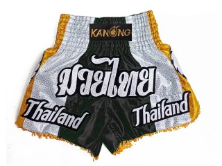 Personlig Muay Thai  shorts : KNSCUST-1252-Sort