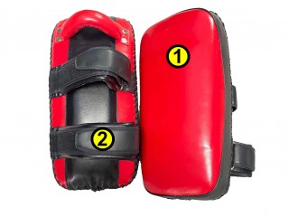 Brugerdefinerede Buet Sparkepude Thai Pads / Kickshield